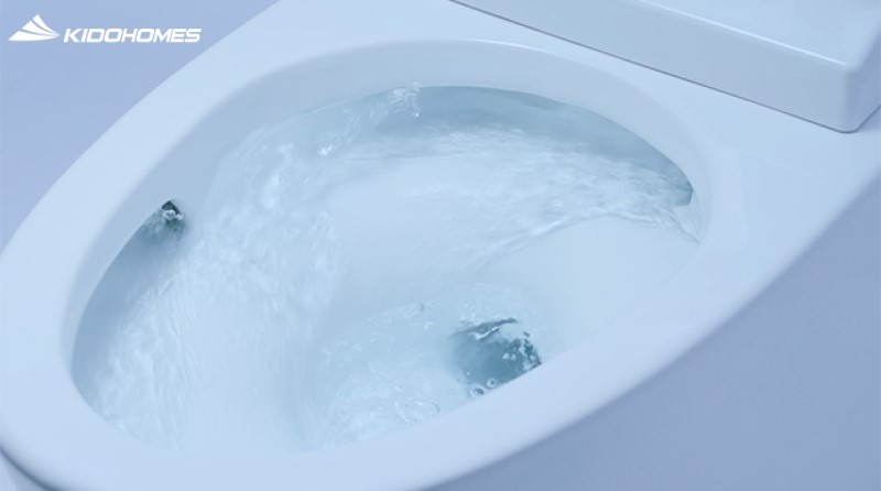 Bồn cầu INAX tiết kiệm nước có thể giảm 1,2 - 7,5 lít nước so với bồn cầu ngày xưa