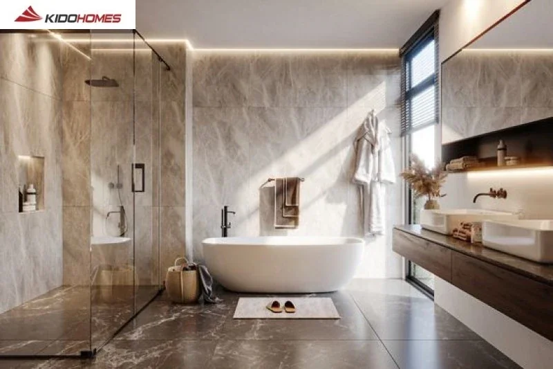 Ánh sáng tự nhiên cho phòng tắm Ánh sáng tự nhiên cho phòng tắm