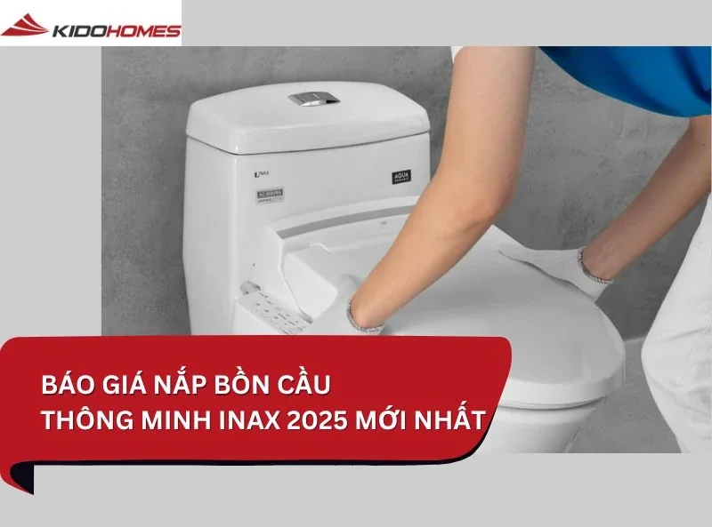 Báo giá nắp bồn cầu thông minh INAX 2025 mới nhất – Chính hãng tại INAX KIDOHOMES