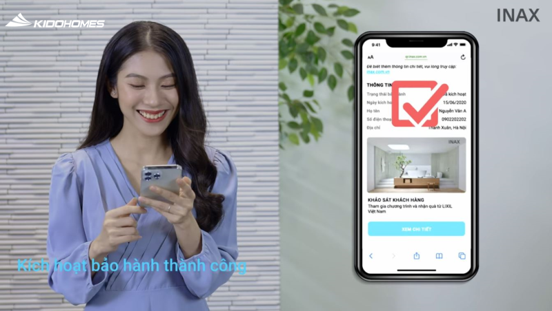 Check mã QR và tem chống hàng giả Inax: Hướng dẫn chi tiết