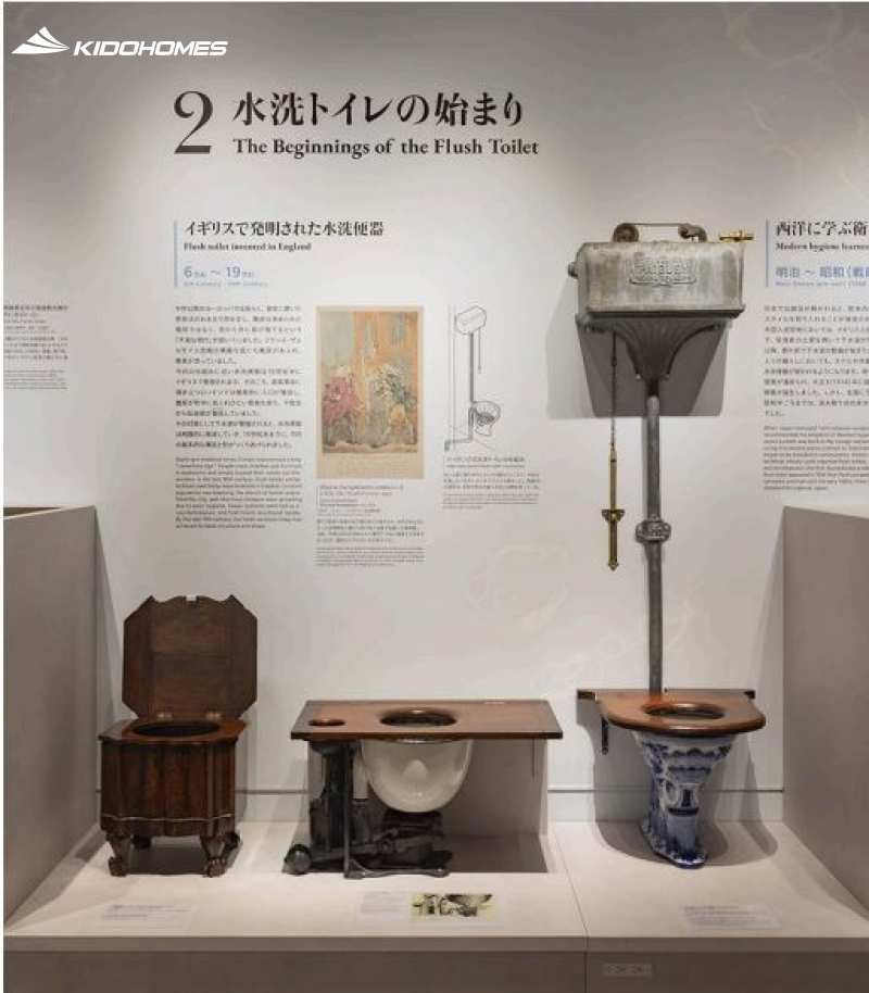 Bồn cầu xả Anh Quốc – bước chuyển mình hiện đại