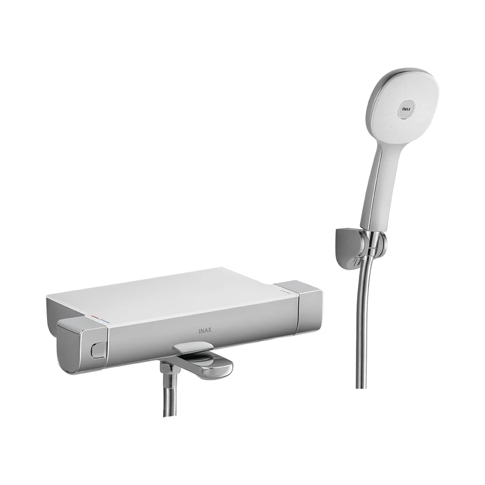 Sen tắm nhiệt độ INAX BFV-636T Nóng lạnh S400 trong không gian phòng tắm thực tế
