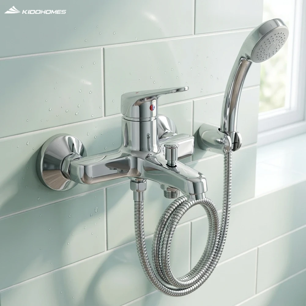 Sen tắm nóng lạnh INAX BFV-903S-2C phối cảnh phòng tắm 2