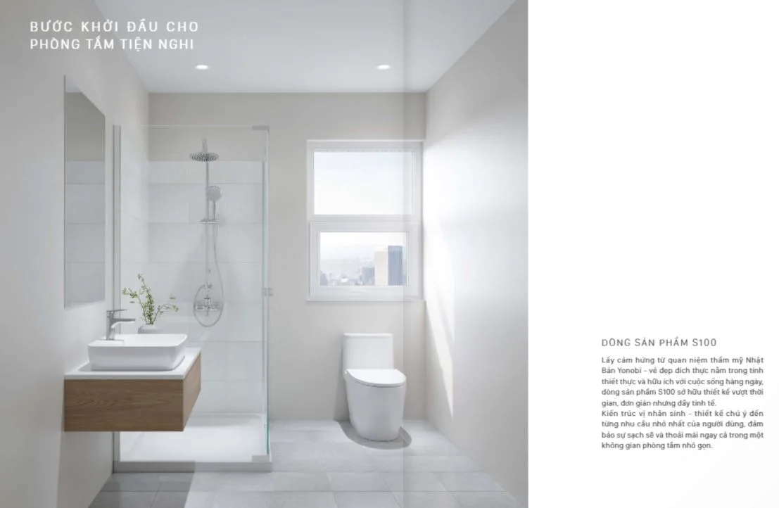 Bộ sưu tập S100 - Giải pháp tiết kiệm cho mọi gia đình