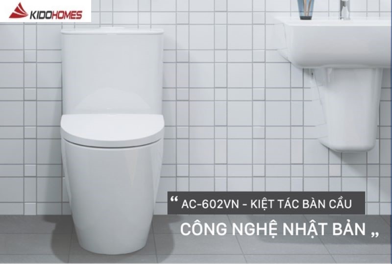 Bồn cầu AC-602VN thuộc bộ sưu tập S200 line Inax Bồn cầu AC-602VN thuộc bộ sưu tập S200 line Inax