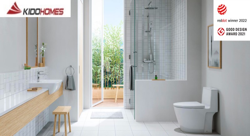 Thiết kế thiết bị vệ sinh Inax thanh lịch, tinh tế phù hợp mọi không gian