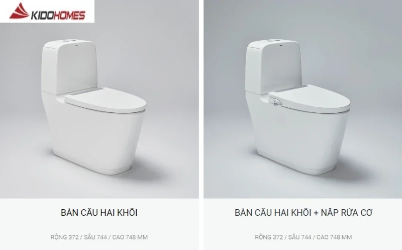 Bộ sưu tập S400 Inax: Phòng tắm tối giản và thanh lịch 5 Sản phẩm bồn cầu thuộc bộ sưu tập S400 Inax