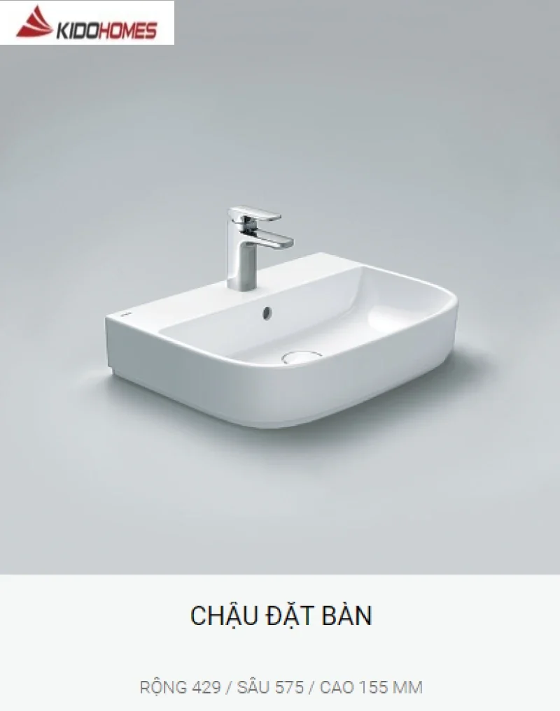 Bộ sưu tập S400 Inax: Phòng tắm tối giản và thanh lịch 4 Sản phẩm chậu rửa mặt thuộc bộ sưu tập S400 Inax