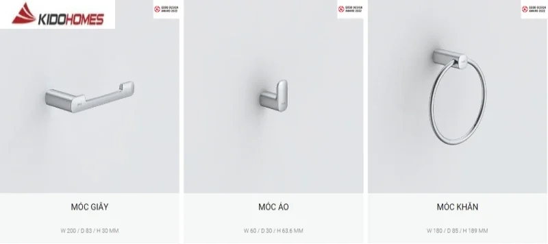 Bộ sưu tập S400 Inax: Phòng tắm tối giản và thanh lịch 12 Sản phẩm phụ kiện thuộc bộ sưu tập S400 Inax