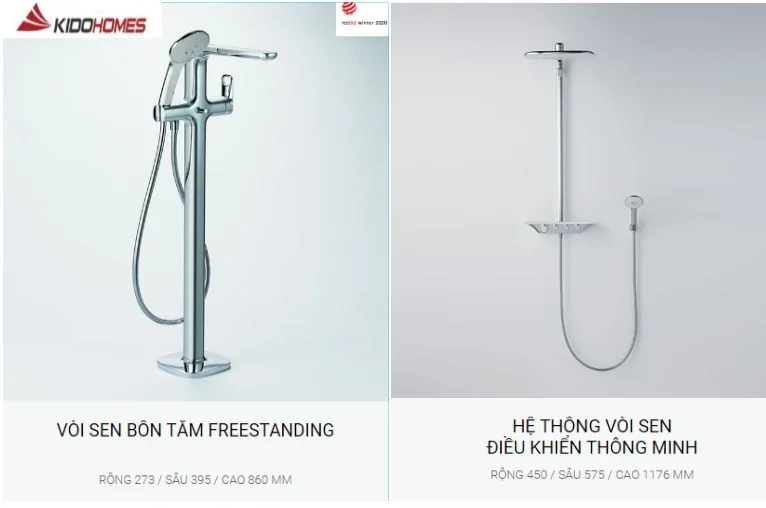 Bộ sưu tập S400 Inax: Phòng tắm tối giản và thanh lịch 8 bo suu tap s600 inax sen voi