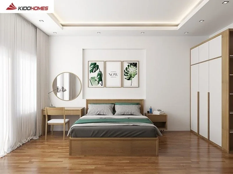 Trang trí phòng ngủ với tranh treo tường Trang trí phòng ngủ với tranh treo tường