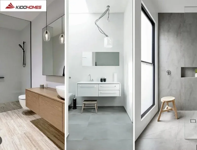 Bố trí thiết bị vệ sinh khoa học cho phòng tắm nhỏ