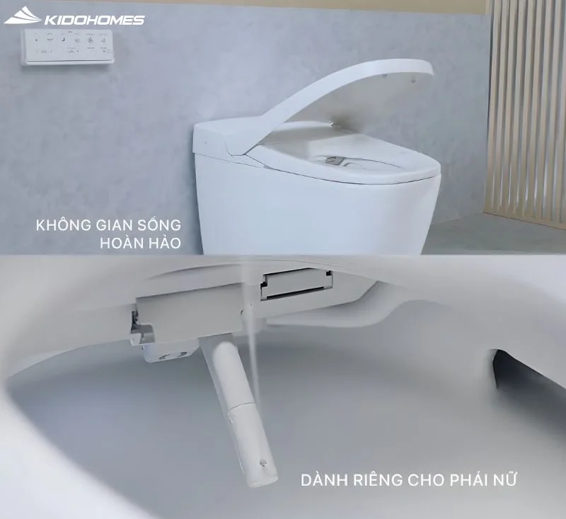 Bồn cầu thông minh INAX Satis từ Nhật Bản không chỉ là thiết bị vệ sinh, mà là kiệt tác công nghệ