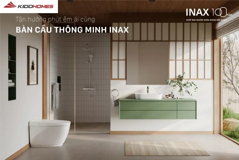 Bàn cầu điện tử INAX dùng tốt không? Đánh giá chi tiết từ chuyên gia 2025