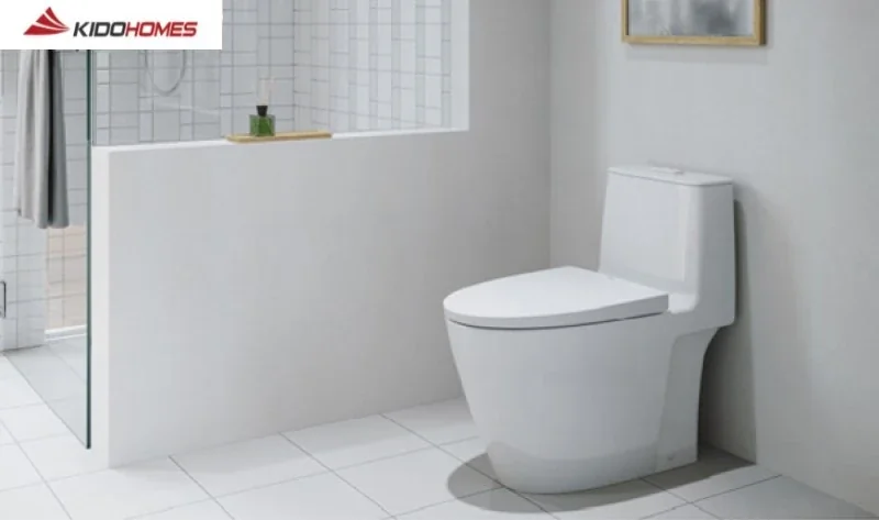 Bồn cầu Inax 1 khối AC-902VN phù hợp cho phòng tắm nhỏ