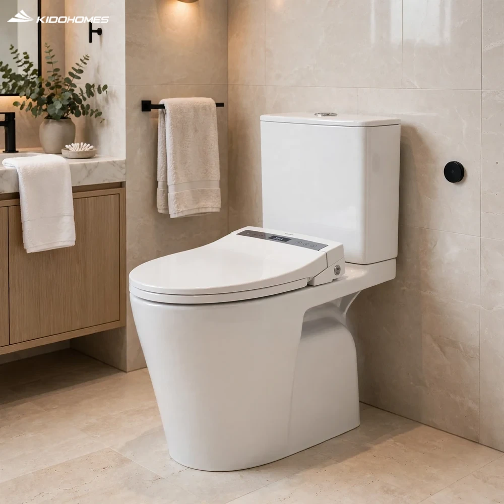 Bồn cầu INAX ACT-602+CW-H20VN 2 khối Xả cảm ứng Nắp rửa điện tử