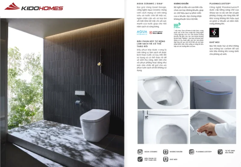 Lợi ích nổi bật của bồn cầu Inax thông minh: Vệ sinh tối ưu, bảo vệ sức khỏe toàn diện Lợi ích nổi bật của bồn cầu Inax thông minh: Vệ sinh tối ưu, bảo vệ sức khỏe toàn diện