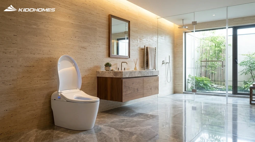 Bồn cầu thông minh INAX xả yếu và giải pháp bơm tăng áp