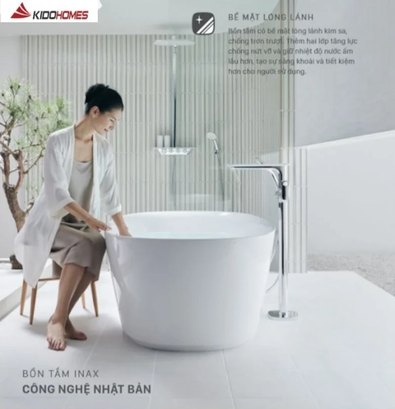 Bồn tắm Inax BF-1757V Bồn tắm Inax BF-1757V