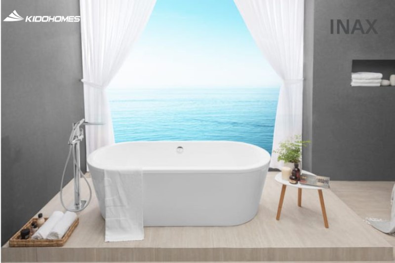 Các loại bồn tắm nằm phổ biến hiện nay: hình oval, hình chữa nhật... Các loại bồn tắm nằm phổ biến hiện nay: hình oval, hình chữa nhật...