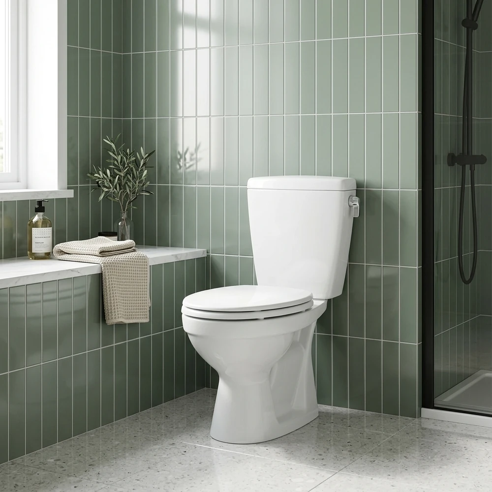 Bồn cầu 2 khối INAX C-117VA chính hãng INAX không gian 3