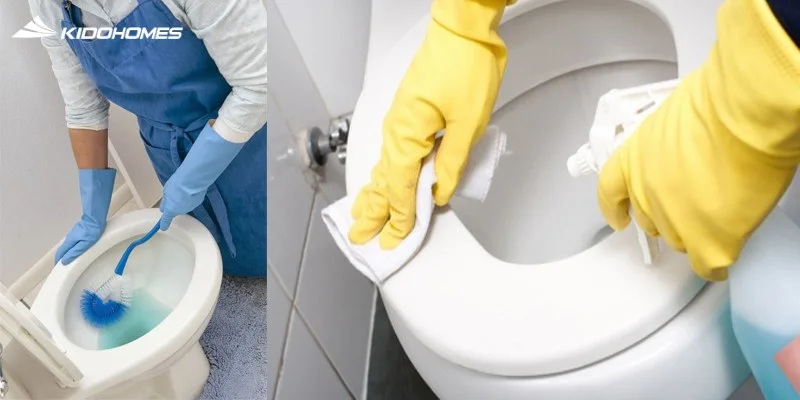 Các chất tẩy rửa phù hợp cho men INAX: sạch mà không làm xỉn bề mặt