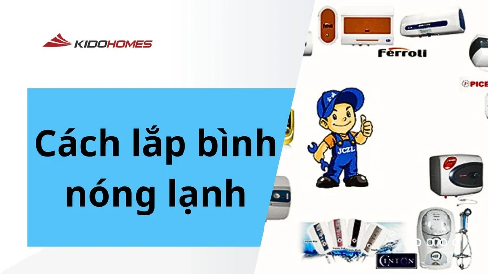 Cách lắp bình nóng lạnh gián tiếp Ariston đơn giản ngay tại nhà