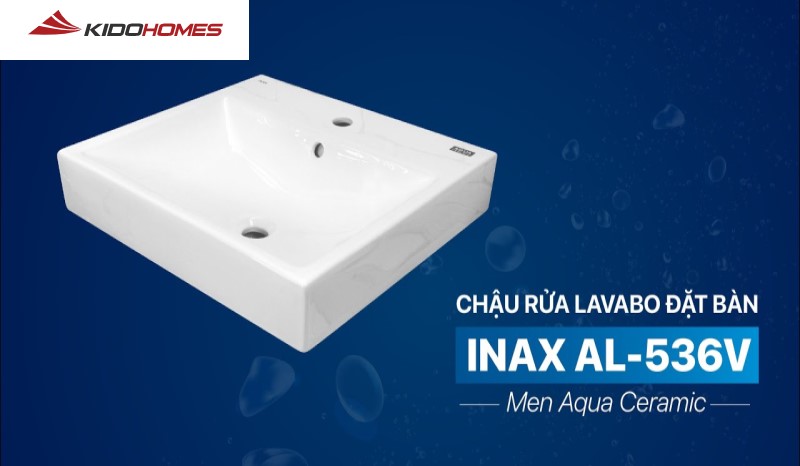 Chậu rửa mặt INAX AL-536V Chậu rửa mặt INAX AL-536V
