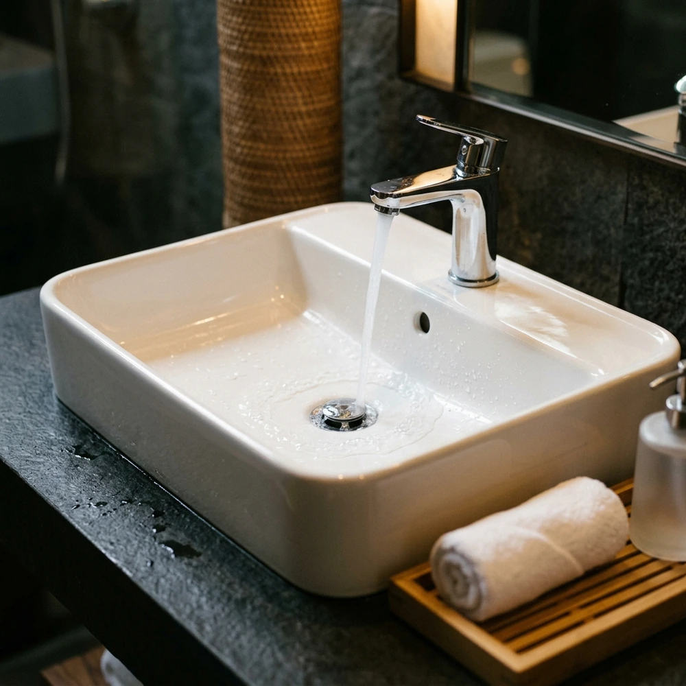 Chậu rửa mặt INAX AL-286V Đặt bàn chữ nhật Aqua Ceramic - Xem chi tiết