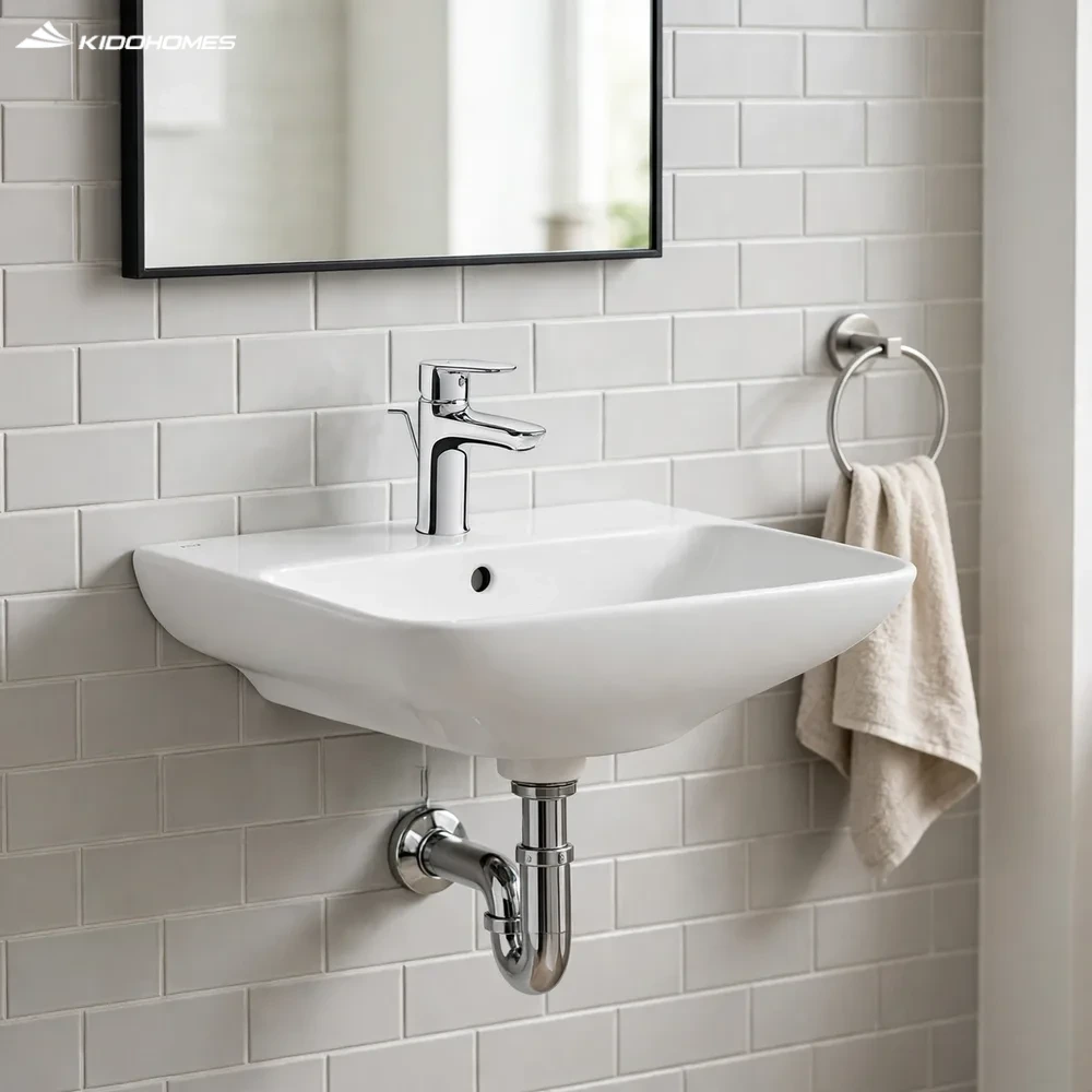 Chậu rửa mặt INAX AL-289VFC Treo tường 1 lỗ Aqua Ceramic