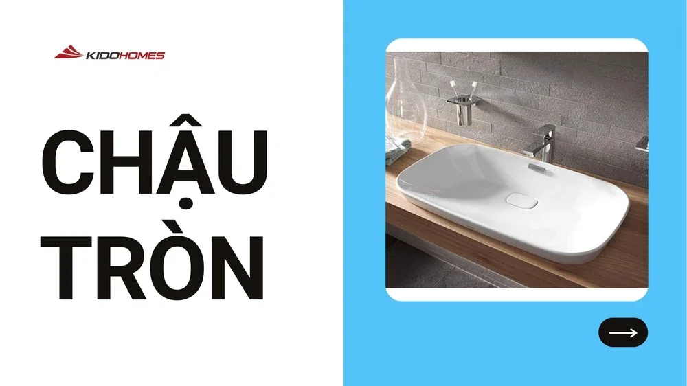 Top 10 chậu tròn độc lạ cho phòng tắm