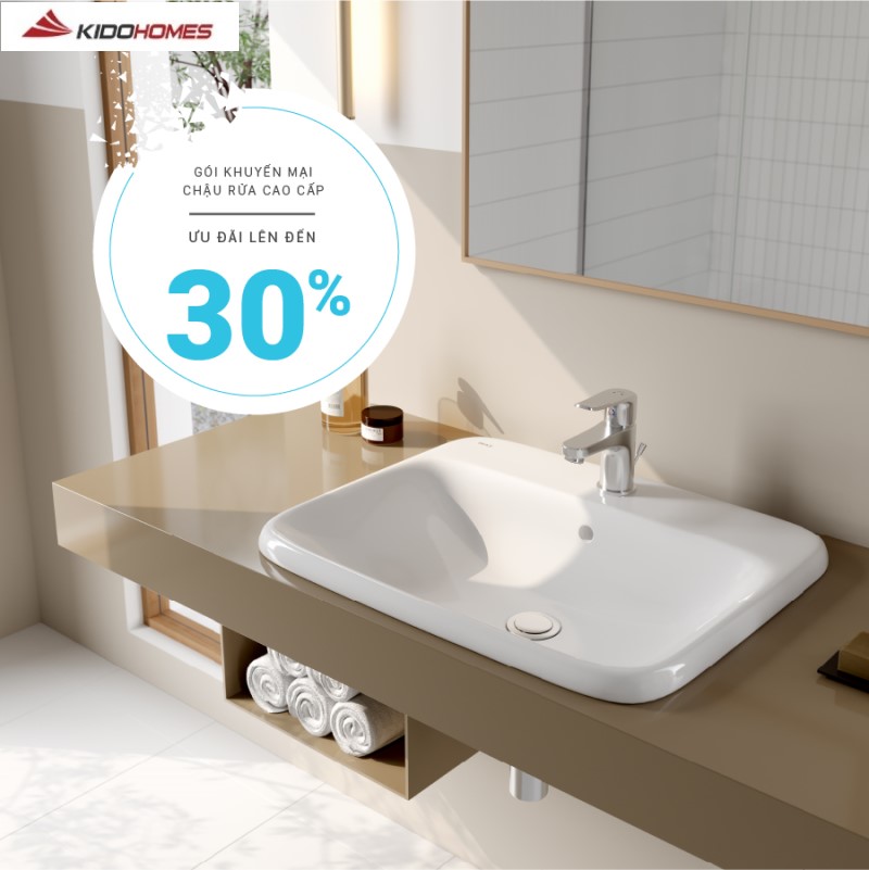 Chiết khấu thiết bị vệ sinh INAX: Cơ hội sở hữu sản phẩm chất lượng cao với giá tốt 2 Chiết khấu chậu rửa mặt Inax lên đến 30%