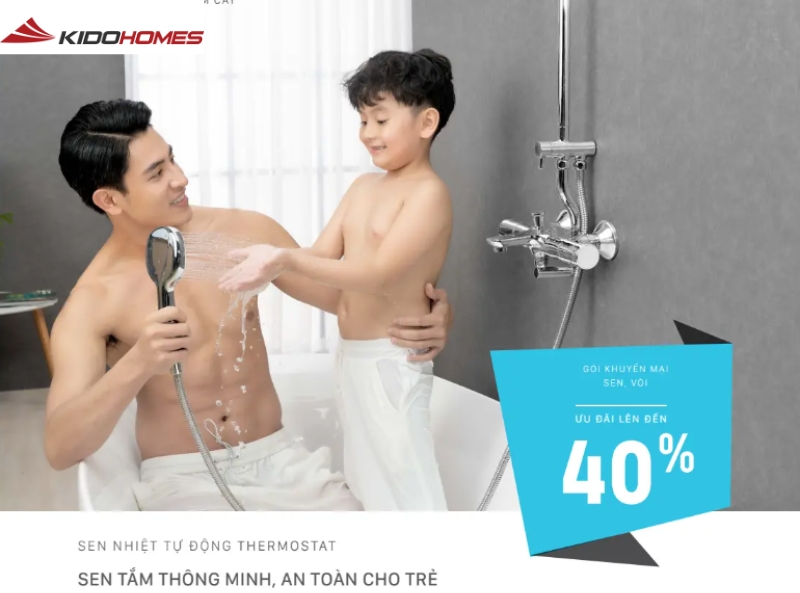 Chương trình khuyến mại INAX: Đón Đông sang - Tân trang phòng tắm 4 Giảm giá sen tắm lên đến 40%