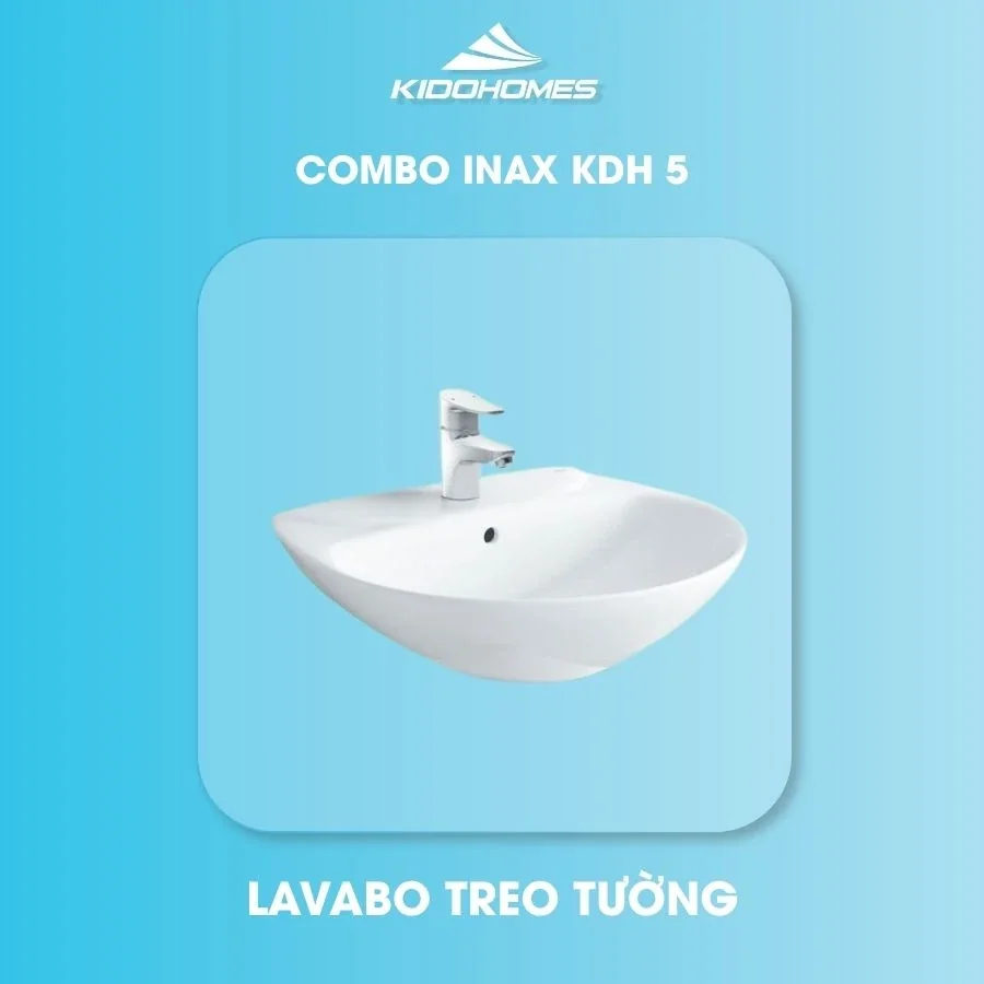 Combo thiết bị vệ sinh INAX KDH5