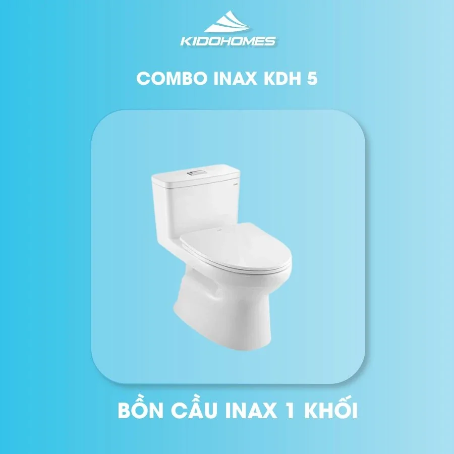 Combo thiết bị vệ sinh INAX KDH5