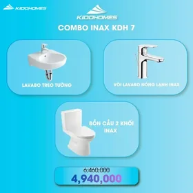 Combo thiết bị vệ sinh INAX KDH7
