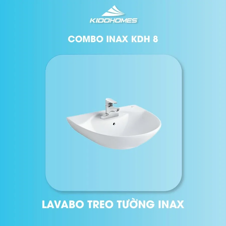 Combo thiết bị vệ sinh INAX KDH8