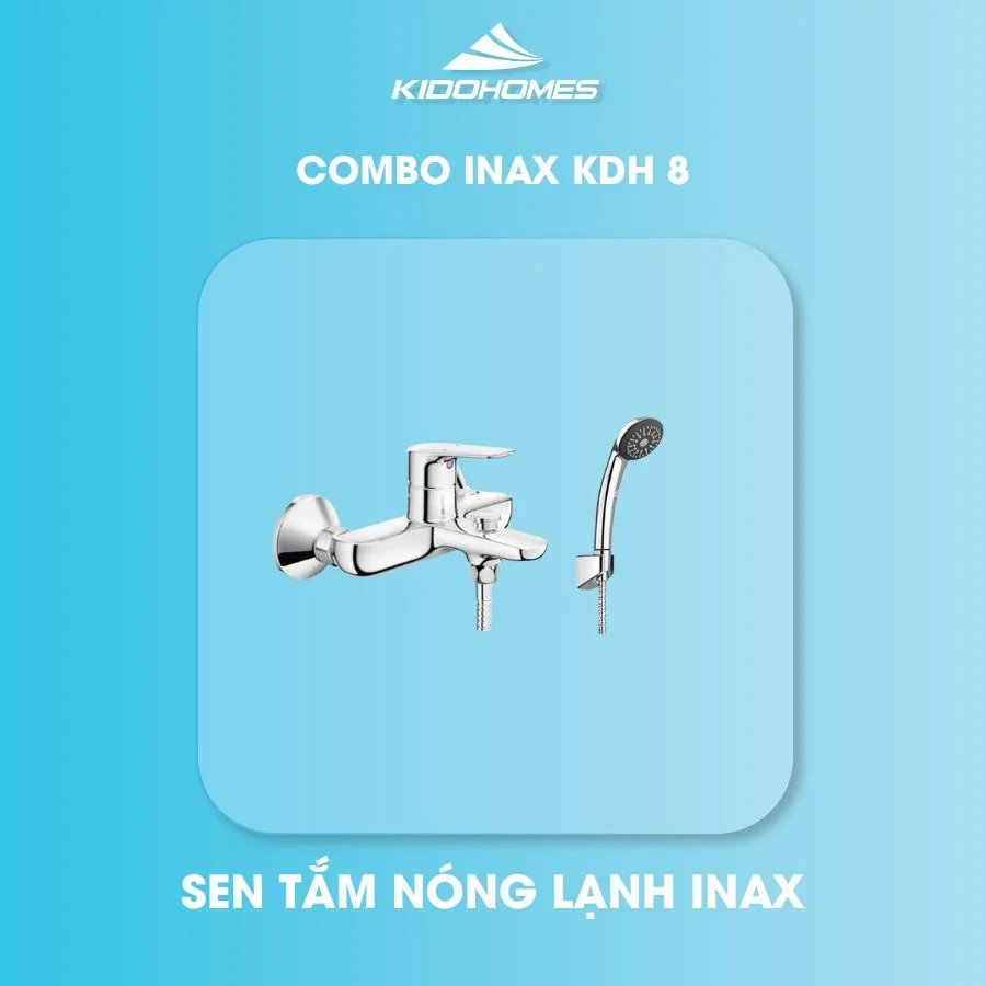 Combo thiết bị vệ sinh INAX KDH8