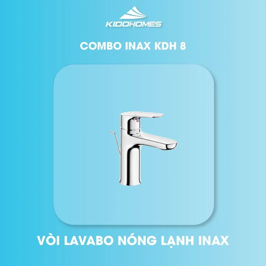 Combo thiết bị vệ sinh INAX KDH8