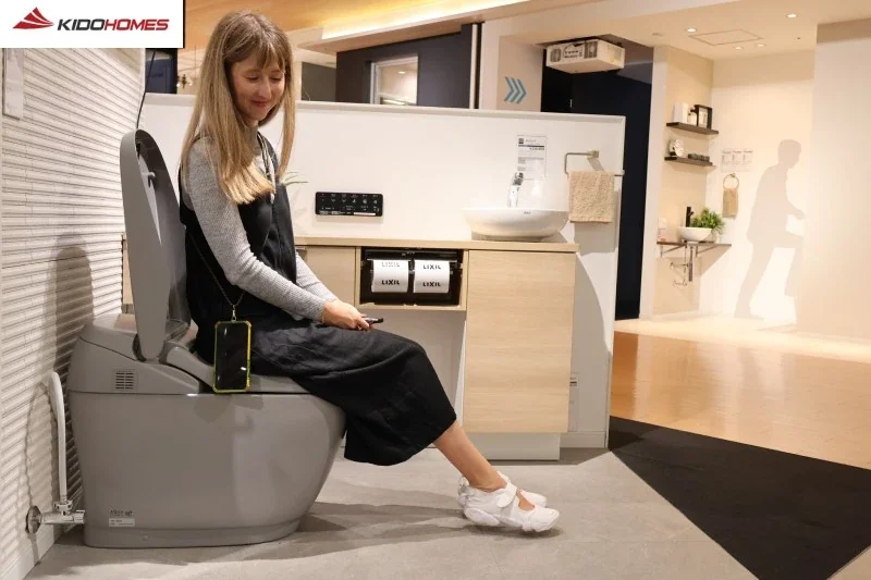 Comfortable Seat INAX: Nghiên cứu về đường cong tuyệt hảo của bệ ngồi bồn cầu