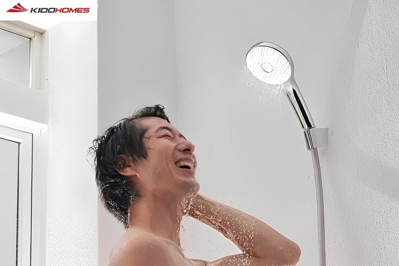 Công nghệ AIR BUBBLE SHOWER – Tắm thư giãn với bọt khí