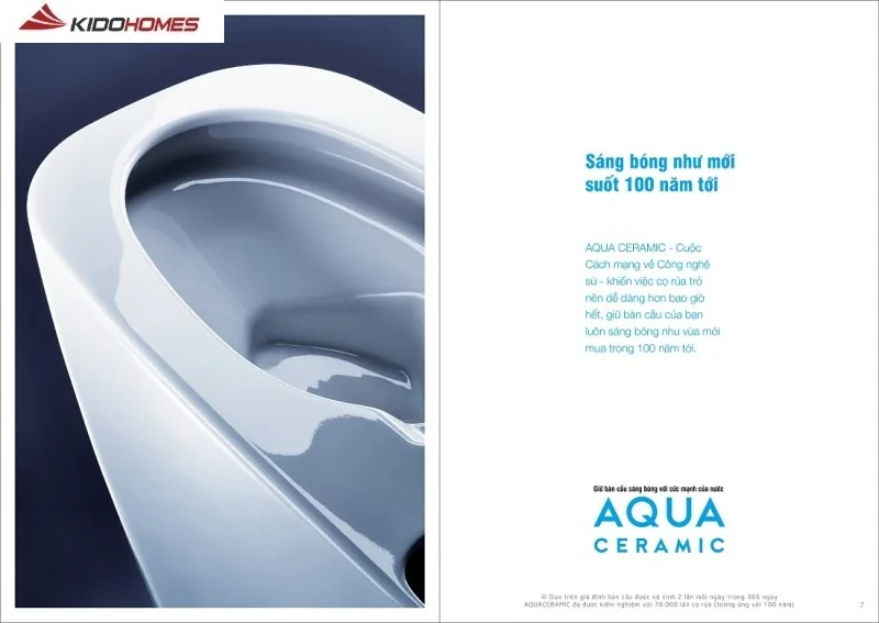 Đặc điểm nổi bật của công nghệ Aqua Ceramic