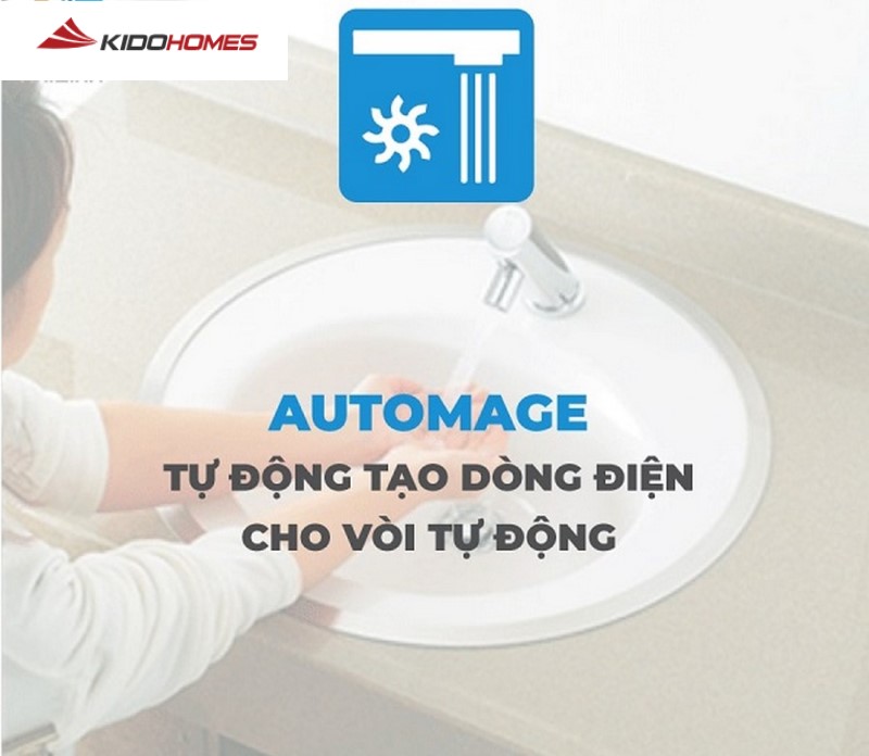 Công nghệ tự tạo năng lượng – Bước tiến vượt bậc trong thiết kế vòi cảm ứng