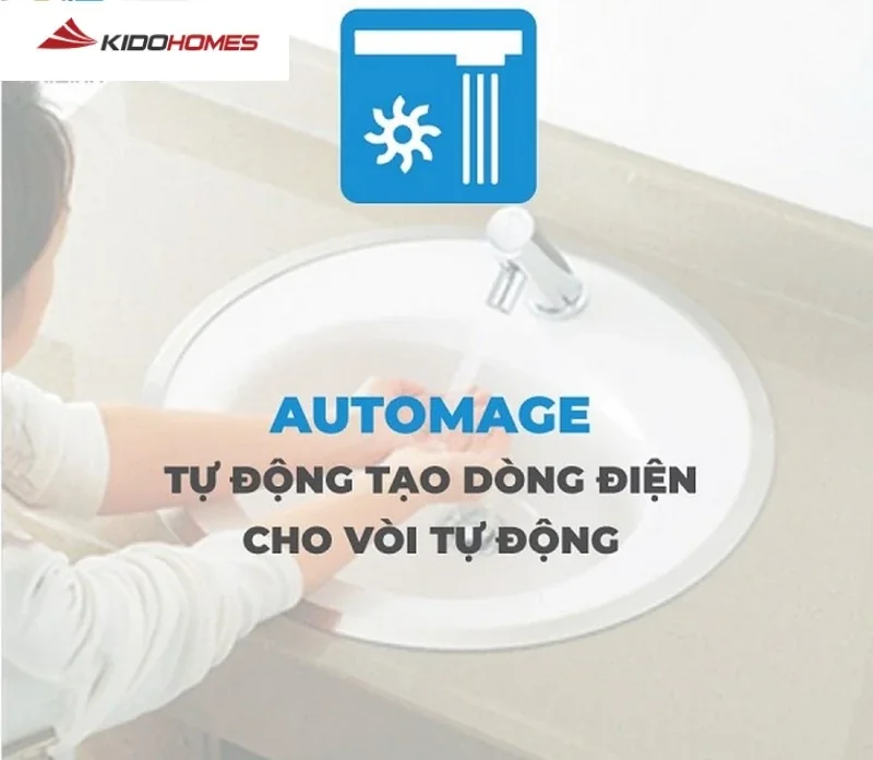 Công nghệ tự tạo năng lượng – Bước tiến vượt bậc trong thiết kế vòi cảm ứng