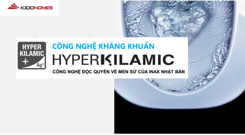 Công nghệ kháng khuẩn Hyperkilamic INAX: Lớp bảo vệ vô hình cho gia đình bạn