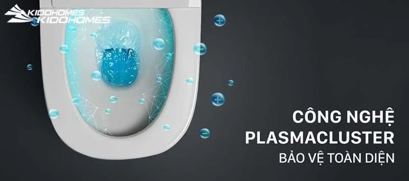 Plasmacluster là công nghệ diệt khuẩn và làm sạch không khí độc quyền của Inax, đạt nhiều giải thưởng danh giá toàn cầu