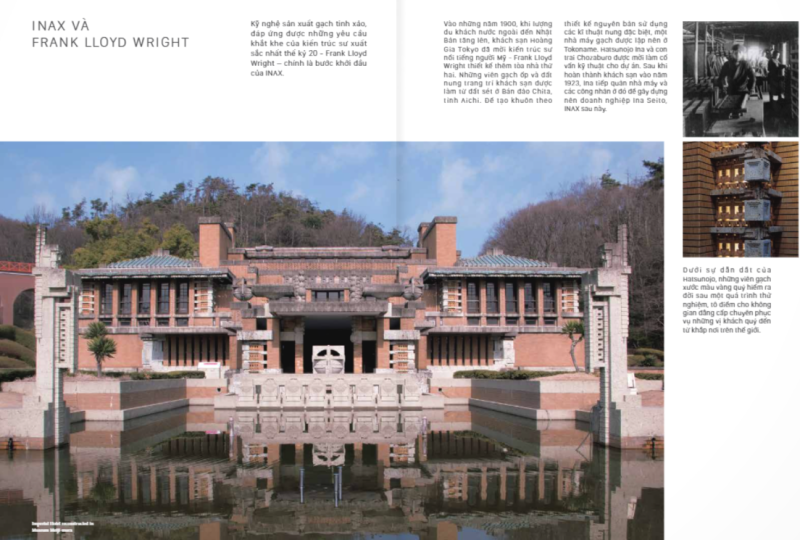 INAX và Frank Lloyd Wright: Câu chuyện hợp tác lịch sử INAX và Frank Lloyd Wright: Câu chuyện hợp tác lịch sử