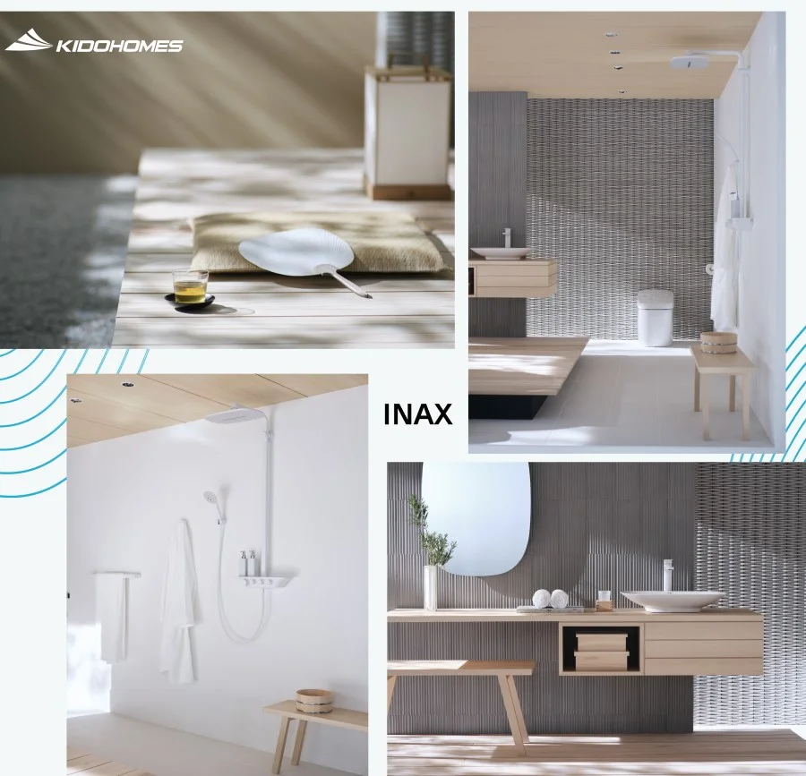 Sản phẩm của Inax luôn dẫn đầu thị trường về thẩm mỹ, công nghệ, độ bền