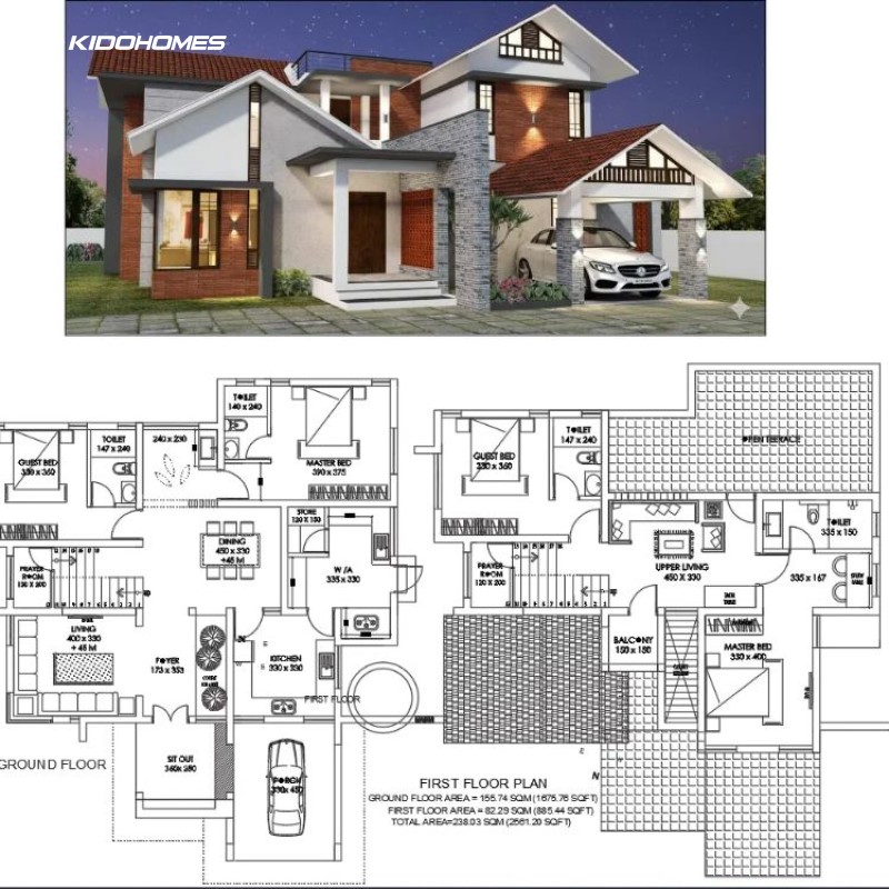 Diện tích sàn (diện tích nền) là phần diện tích được tính theo mặt bằng xây dựng của từng tầng trong công trình