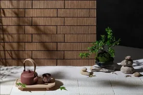 Gạch kiến trúc ngoại thất INAX Hosowari Border (Vỉ 300x300mm)